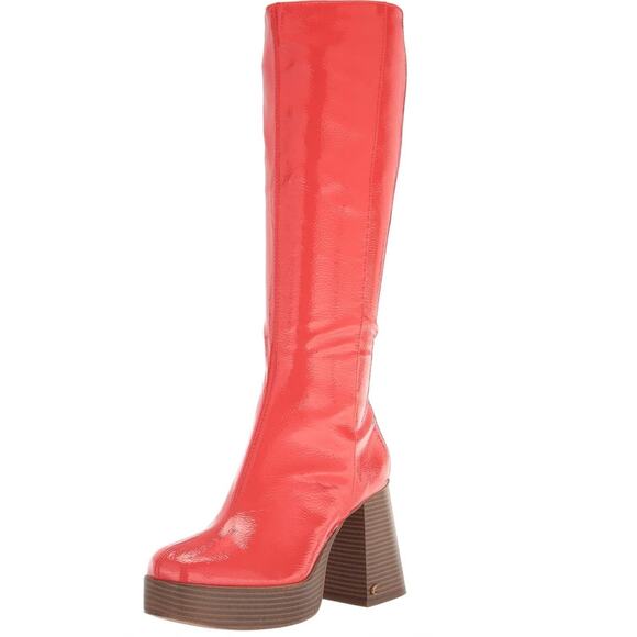 NWT Circus NY by Sam Edelman Women's Sandy Knee High Boot Poppy Orange Haze 7M - Picture 1 of 8